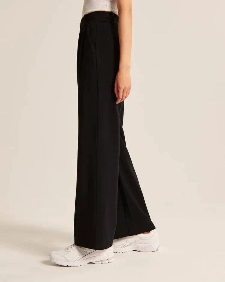 BellesTrove™ Wide Leg Tailored Pants