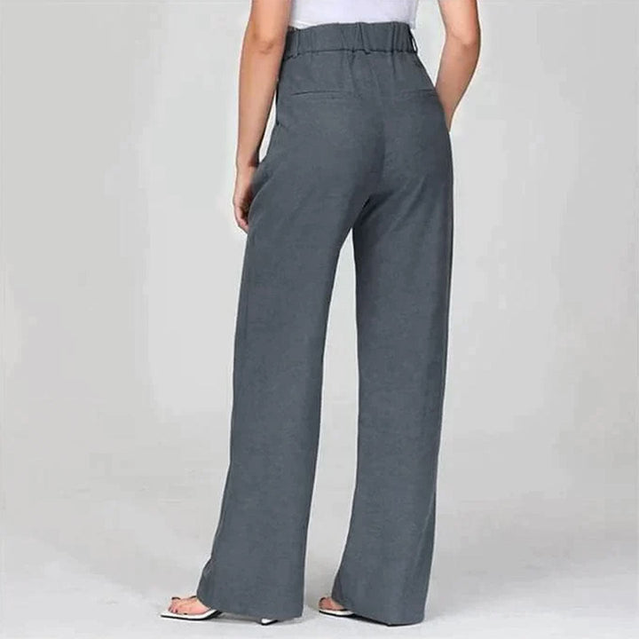 BellesTrove™ Wide Leg Tailored Pants