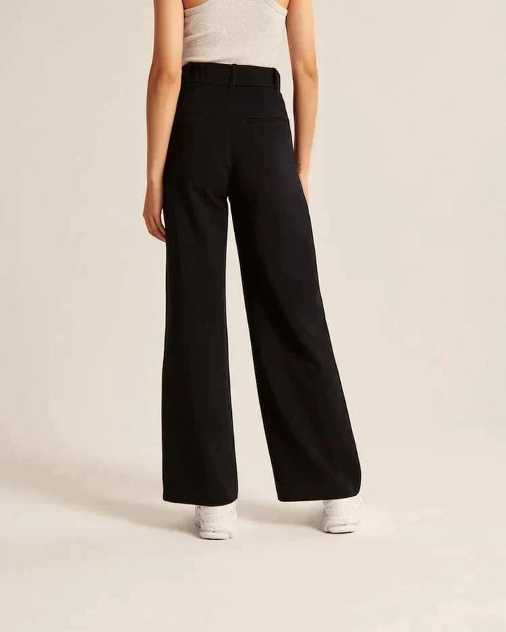 BellesTrove™ Wide Leg Tailored Pants